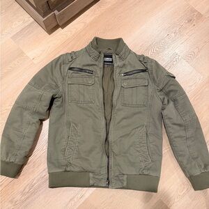 Foreign Exchange Olive Green Jacket